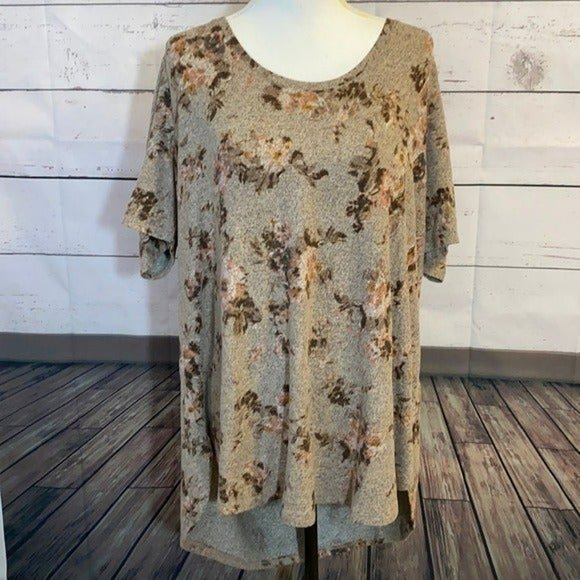 Maurices gray brushed knit top - Picture 1 of 1